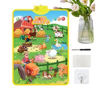 Nuevo gráfico de pared parlante - Gráfico de pared con alfabeto electrónico - Juguete educativo interactivo para el aprendizaje del niño - Póster electrónico interactivo con discurso parlante