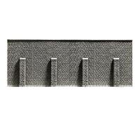 Nuevo H0 58057 - Muro De Soporte, 66,8 x 12,5 cm