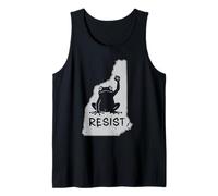 Nuevo Hampshire resiste la protesta de la Rana No Kings Day Camiseta sin Mangas