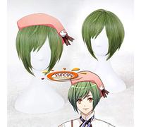 Nuevo Hand Tour A3! Cosplay Yuki Rurikawa Pelucas Peluca Sintética Resistente al Calor Pelucas de Cabello Fiesta de Carnaval de Halloween + Gorra de Peluca