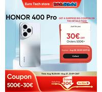 NUEVO HONOR 400 Pro 5G Smartphone 6,7 ′′ AMOLED Snapdragon 8 Gen 3 MagicOS 9,0 200MP AI Ultra HD Lente 6000mAh 100W SuperCharge eSIM Blue