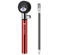 Nuevo inflador de neumáticos digital LCD para coche y motocicleta manómetro de aire con manguera PSI