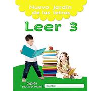Nuevo jardín de las letras. Leer 3. Educación Infantil