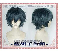 Nuevo juego Arknights Cosplay Faust Mephisto Pheles Peluca Tinta Azul Verde Peluca sintética Disfraz Fiesta de Halloween Juego Pelucas Hair Faust
