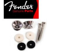 Nuevo Juego De 2 para Correas Fender Americans 0063267049 - Cromado - Arandelas