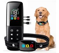 Nuevo juego de agilidad para perros - Kit completo de entrenamiento con Hamess y collar de entrenamiento para ejercicios de agilidad y obediencia básica, collar de entrenamiento para perros recargable