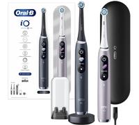 NUEVO Juego de cepillos de dientes eléctricos Oral B iO Series 9 Duo negro rosa