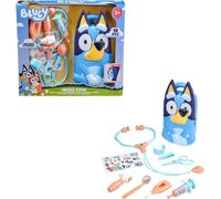 HTI Bluey's Medic Case | Kit médico de simulación para niños | Juego de accesorios y funda de transporte incluye más de 10