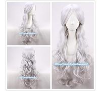 Nuevo Juego de Tronos Daenerys Targaryen Cosplay Peluca Plata 75cm Largo Ondulado Dragón de la Madre Juego de roles Uso de la fiesta de Halloween