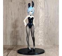 Nuevo juguete cl?sico popular de anime para ni?os, re:Life in a different world from Zero Rem Bunny Girl Angels Rem Demons Ram figura de acci?n, figura modelo de mu?eca juguetes de computadora estatua
