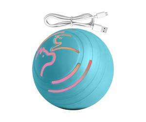 Nuevo juguete interactivo inteligente para gatos - Pelota malvada juguete rodante que rebota si mismo, pelota para cachorros antiestrés para enriquecimiento interno y externo estimulación mental