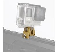 Nuevo kit de adaptador de montura táctica de 20 mm para cámaras deportivas compatible con GoPro SJCAM y cámaras de caza soporte para cámara