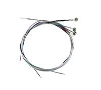 Nuevo Kit de cuerdas de violín de 4 Uds para cuerdas de repuesto de violín 3/4 4/4 1/2 1/4 1/8 accesorios violín (Size : 1/2)