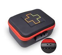 Nuevo Kit de primeros auxilios de emergencia con seguridad para niños - Candado de combinación con contenido según DIN 13164 para casa, coche, viajes, oficina, deportes, senderismo, camping, rescate