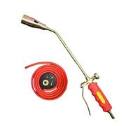 Nuevo kit de quemador de maleza con soplete de propano, alto rendimiento de 1 900 000 BTU, quemadores de maleza a gas con manguera de 2 m, para desbrozar jardines (Doble abertura,30)