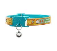 NUEVO Kittyrama - Collar de gato con campana. Desprendedor, liberación rápida, hipoalergénico, aprobado por veterinarios. Collar ligero para gatito. Como se ve en VOGUE. Suave y cómodo. Sabana