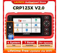 Nuevo lanzamiento CRP123X V2.0 OBD2 escáner lector de código DIY para coche herramientas de diagnóstico automotriz Autoscanner herramienta de escaneo automático diagnóstico Global Version