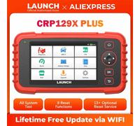 Nuevo lanzamiento CRP129X PLUS OBD2 escáner lector de código automático herramientas de diagnóstico de coche Diagnost automotriz diagnóstico de escaneo envío gratis Global Version