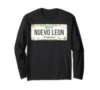 Nuevo León Monterrey Mexico License Plate Vacation Beach Manga Larga
