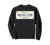 Nuevo León Monterrey Mexico License Plate Vacation Beach Sudadera