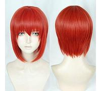 Nuevo Mahoutsukai no Yome Chise Hatori Pelucas de cosplay Magus 'Bride Short Naranja Rojo Pelo sintético Perucas Cosplay Peluca + Track + Cap