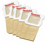 NUEVO Makita 194746-9 Bolsas de aspiradora Paquete de 5 piezas BO4555 4558...
