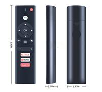 Nuevo mando a distancia de repuesto para el televisor inteligente Casper Infinix X3Ultra HD4K con control por voz.