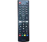 Nuevo Mando de reemplazo para el Ajuste para Varios TV Ultra HD de LG con Netflix Amazon Botones 43UJ6309 49UJ6309 60UJ6309 65UJ6309 - No se Requiere configuración Control Remoto