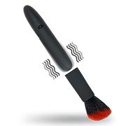 Nuevo masajeador de varita personal inalámbrico, estilo de pincel de maquillaje discreto, 10 velocidades de vibración fuertes, recargable