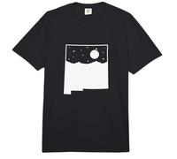 Nuevo México Amanecer en Mapa Esquema USA Comfort Colors Adult Heavyweight T-Shirt