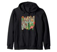 Nuevo México Cactus NM Desert Flower State Pride Graphic Sudadera con Capucha
