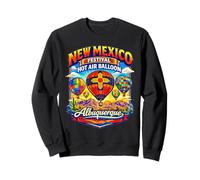 Nuevo México Festival de Globos Aire Caliente Albuquerque Atardecer Sudadera