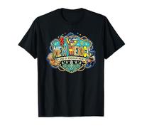 Nuevo México Land of Enchantment Roadrunner Chili Bear Gráfico Camiseta