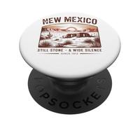 Nuevo México sigue siendo un amplio silencio desde 1912 PopSockets PopGrip Adhesivo