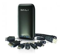 Nuevo Mili Negro Potencia Miracle Externo Batería Con USB Cable Apple IPHONE 4