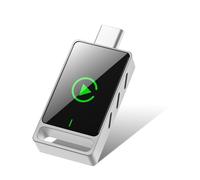 Nuevo Mini Mejorado,Adaptador Inalámbrico Android Auto y CarPlay 2 en 1,Plug & Play diseño de Ojo de Cerradura Conexión Estable para iOS 10+ y Android 11+ para Coches Desde 2016(Tipo-c)