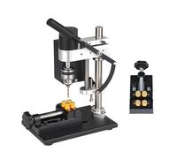 Nuevo Mini taladro de banco escritorio, Micro DC, velocidad ajustable siete niveles, eléctrico precisión for el hogar, soporte for máquina, Serie profesional