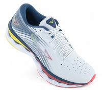 Mizuno Wave Sky 6, Zapatillas de Trail Running Mujer, White/Hibiscus/Buttercup, 39 EU