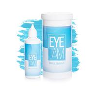 NUEVO MODELO: libre Visión Gafas baño en Juego con 50 ml especial limpiador y gamuza de microfibra - Gamuza limpiadora para gafas en extra tamaño de 40 x 40 cm - Móvil Gafas limpiador dispositivo