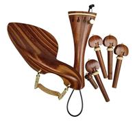 Nuevo modo de juego de accesorios for Viola, Hardware instalado, clavijas de reposacabezas, pieza trasera con abrazadera, corcho Finetune(Light Grey)