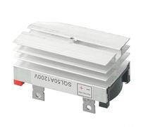 Nuevo módulo rectificador de puente trifásico SQL 50A 1000V con disipador térmico para conversión de energía industrial, 60x34x30mm