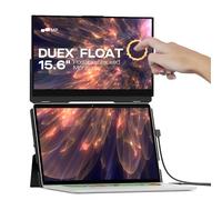Nuevo Monitor portátil Duex Plus de píxeles móviles, Monitor Dual Full HD IPS de 13,3 Pulgadas para portátiles, USB C/USB A Plug and Play, Windows/Mac/Android/Switch (Duex Plus con Soporte)