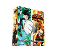 Nuevo My Hero Academia - Juego de Cartas coleccionables - 2 mazos rivales de Jugadores - Izuku Midoriya vs Katsuki Bakugo - Wave 1 | TCG | para 2 Jugadores