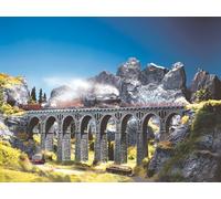 Nuevo N 34860 - Viaducto De Piedra Rota Pintado A Mano