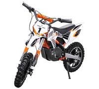 Nuevo Niños Mini Moto Cross Gazelle Eléctrica 500 Vatios Con Tenedor Endurecido - Dirtbike Bolsillo Naranja