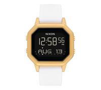 Nuevo NIXON A1211508-00 Sirena Multifuncional SS Oro / Blanco Reloj jp