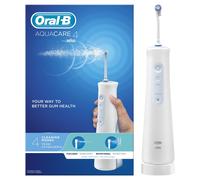 NUEVO Oral B AquaCare 4 Ducha Bucal Inalámbrica Blanco Oxyjet Batería