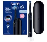 Oral-B iO Series 2 - Cepillo de dientes eléctrico, 1 cepillo, 3 modos de cepillado para el cuidado dental, tecnología magnética, estuche de viaje, diseñado por Braun, Night Black