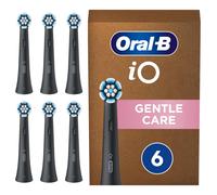 NUEVO Oral-B Cepillos iO Gentle Care Negro 6 piezas Dientes sensibles