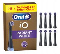 NUEVO Oral B iO Radiant White Black 8 cepillos originales